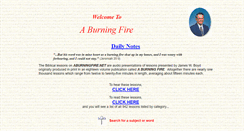 Desktop Screenshot of aburningfire.net